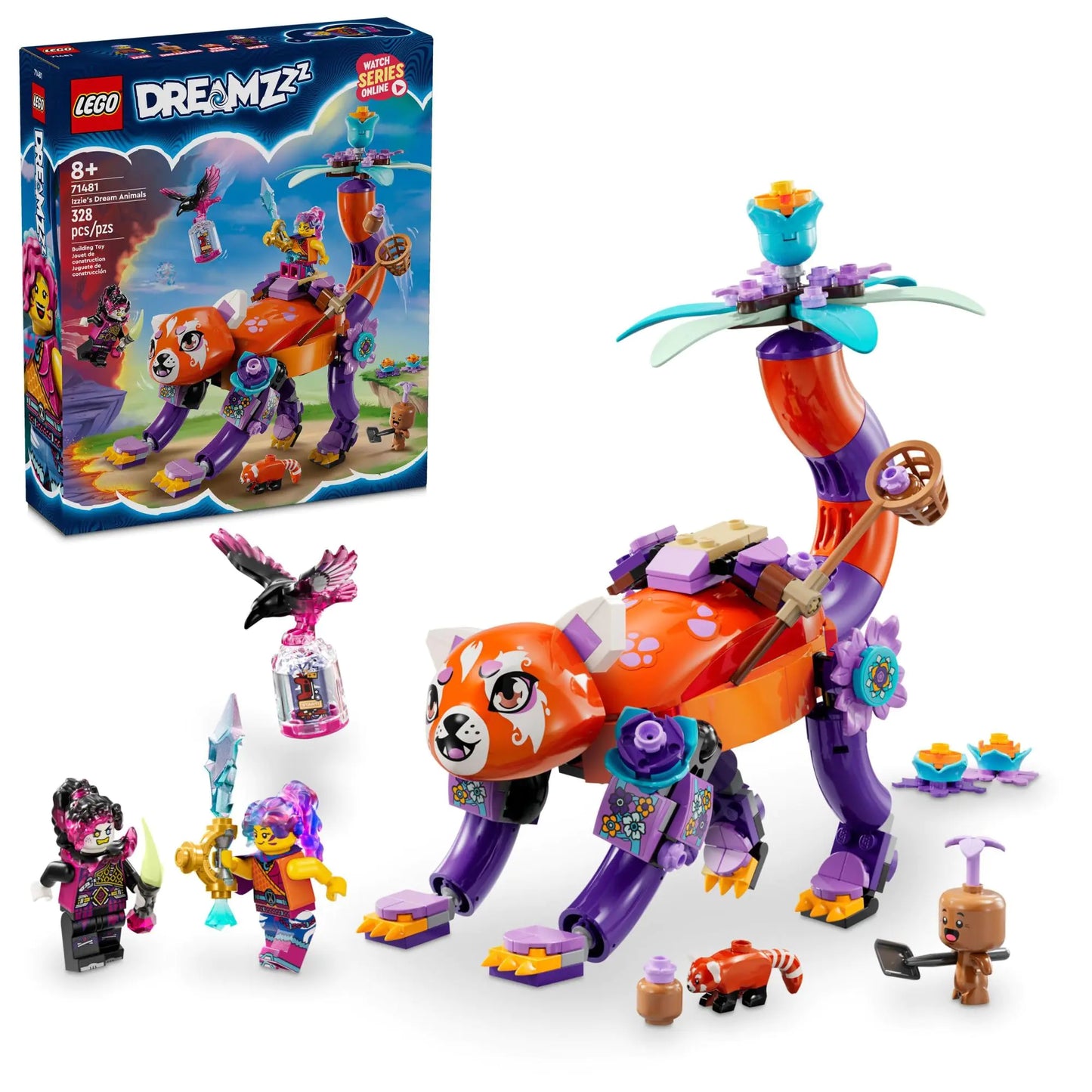 LEGO® DREAMZzz™ 71481 – Izzie’s Dream Animals Building Set