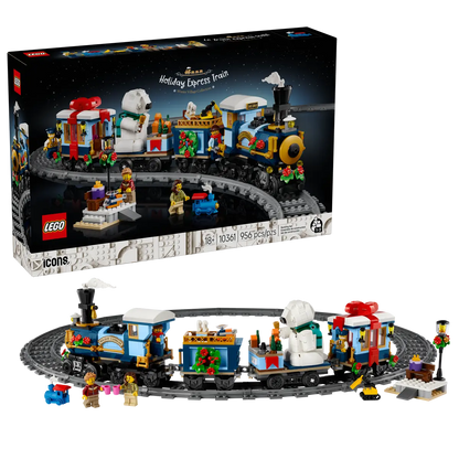 LEGO® Icons Holiday Express Train (Set 10361)