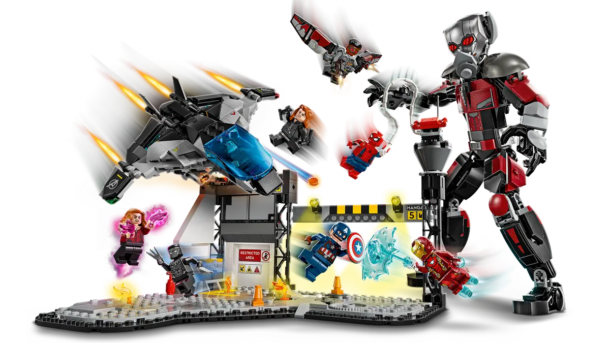 LEGO® Marvel Civil War: Airport Showdown (Set 76314)