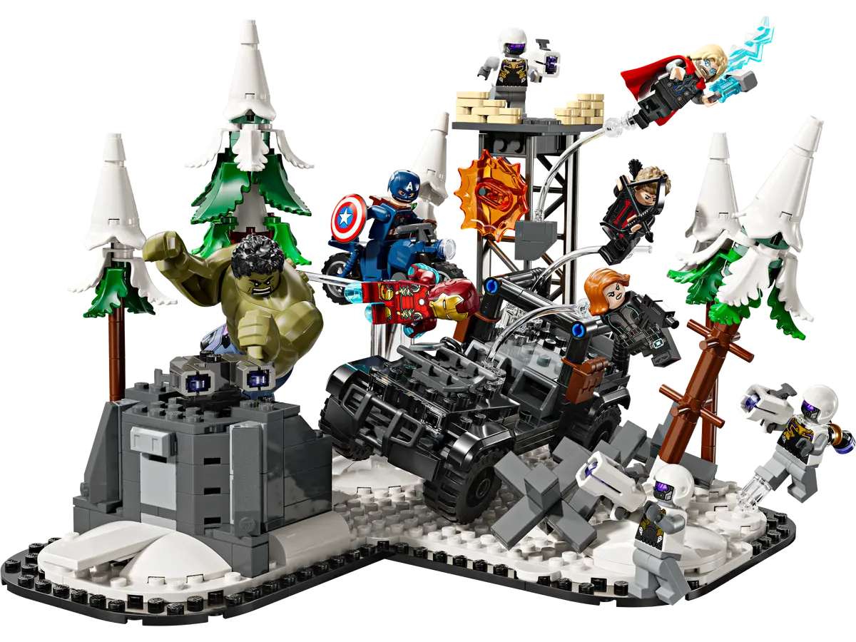LEGO® Marvel Avengers Assemble: Hydra Snow Base Assault (Set 76291)