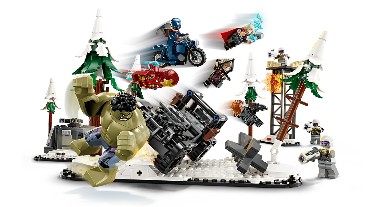 LEGO® Marvel Avengers Assemble: Hydra Snow Base Assault (Set 76291)