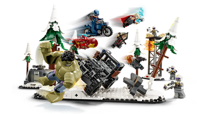LEGO® Marvel Avengers Assemble: Hydra Snow Base Assault (Set 76291)
