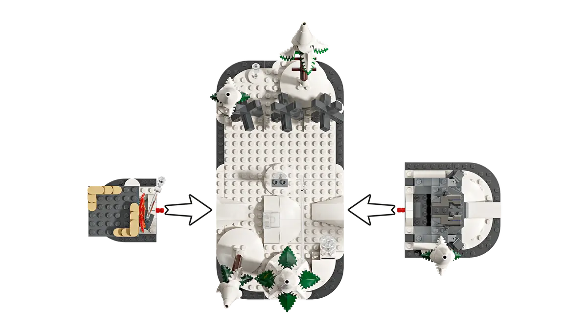 LEGO® Marvel Avengers Assemble: Hydra Snow Base Assault (Set 76291)