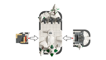 LEGO® Marvel Avengers Assemble: Hydra Snow Base Assault (Set 76291)