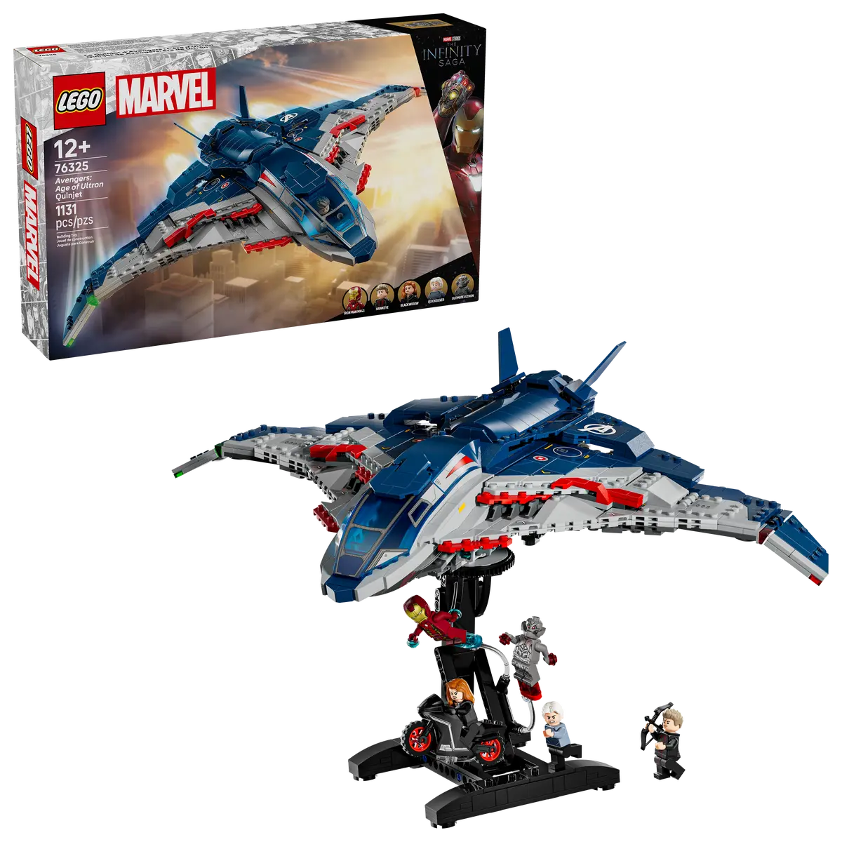 LEGO® Marvel Quinjet Assault: Age of Ultron Edition (Set 76325)