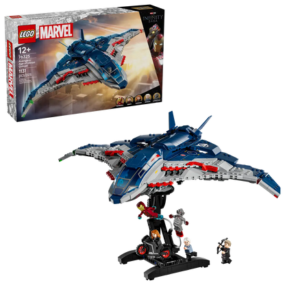 LEGO® Marvel Quinjet Assault: Age of Ultron Edition (Set 76325)