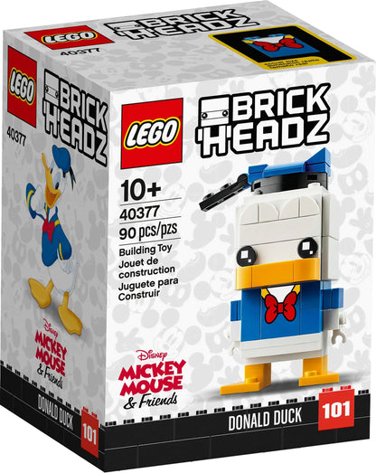 LEGO® BrickHeadz | Donald Duck: Classic Quack Edition (Set 40377)